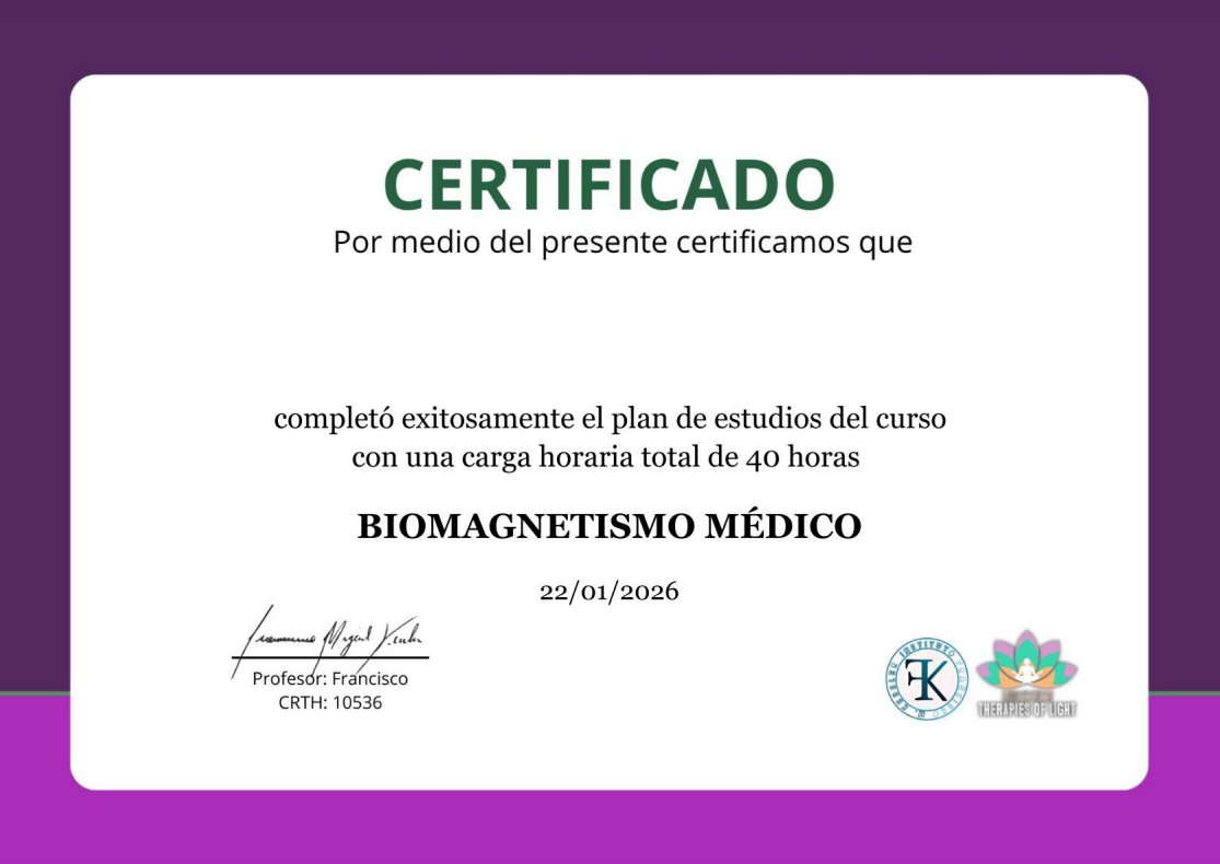 Modelo del Certificado de Finalización Profesionalizante